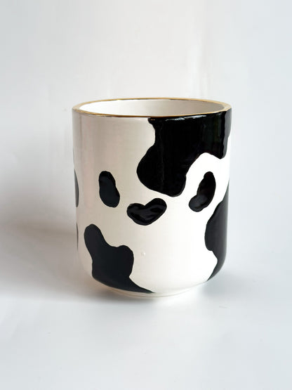 Cow Print Vase