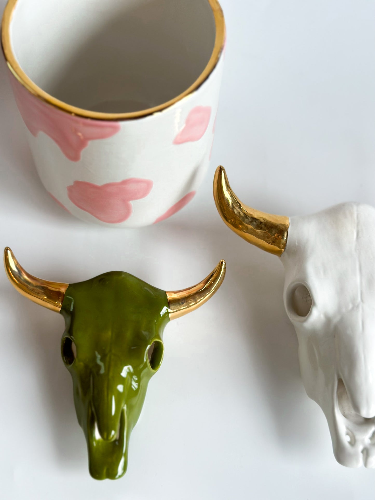 Cow Print Vase