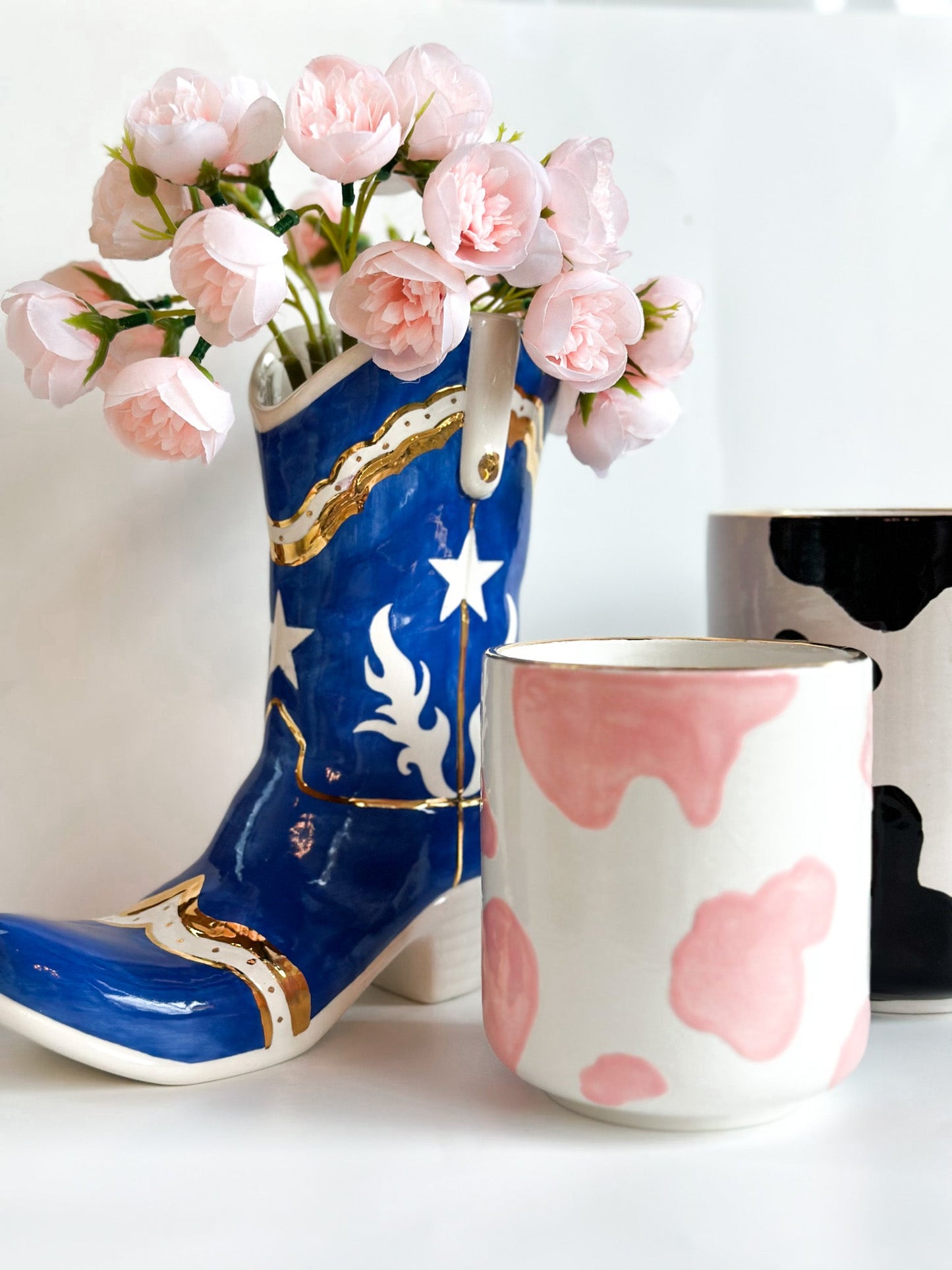 Cow Print Vase | Wholesale