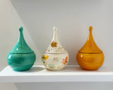 Teardrop Jars in Kitchen Jade