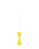 Tulip Candlestick Holders in Limoncello Yellow