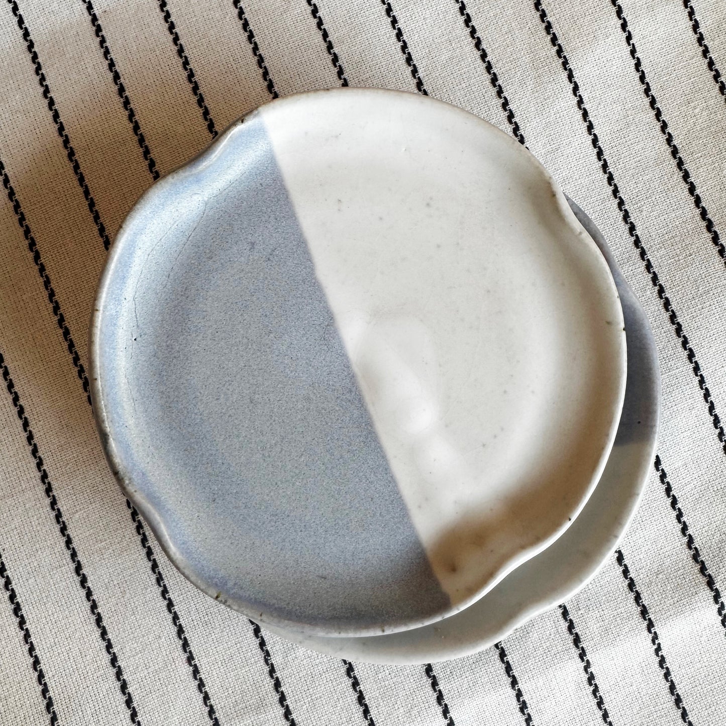 Light Blue Gray Dishes | Madeleine Schmidt