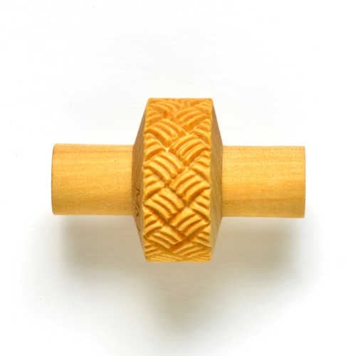MKM Small Handle Roller- Basket Weave- RS-016