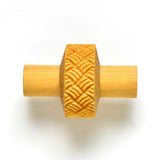 MKM Small Handle Roller- Basket Weave- RS-016