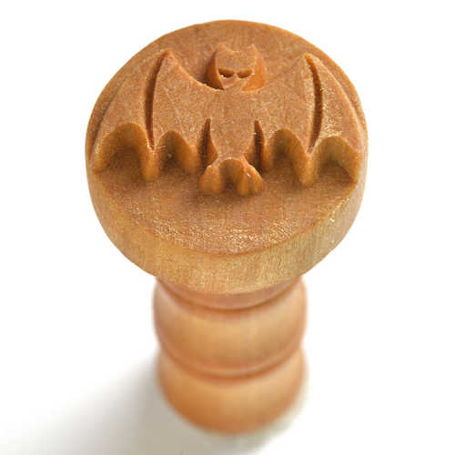 MKM Medium Round Stamp- Bat- SCM-166