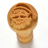 MKM Medium Round Stamp- St. Nick- SCM-170