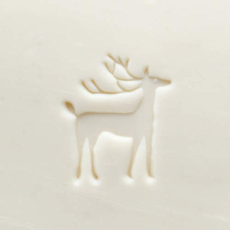 MKM Medium Round Stamp- Reindeer- SCM-293