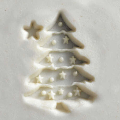MKM Medium Round Stamp- Christmas Tree- SCM-175