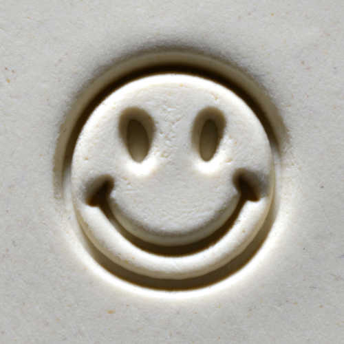 MKM Medium Round Stamp- Smiley Face- SCM-201