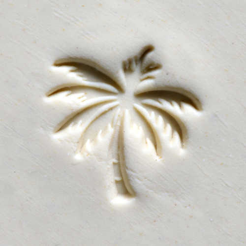 MKM Medium Round Stamp- Palm Tree- SCM-208