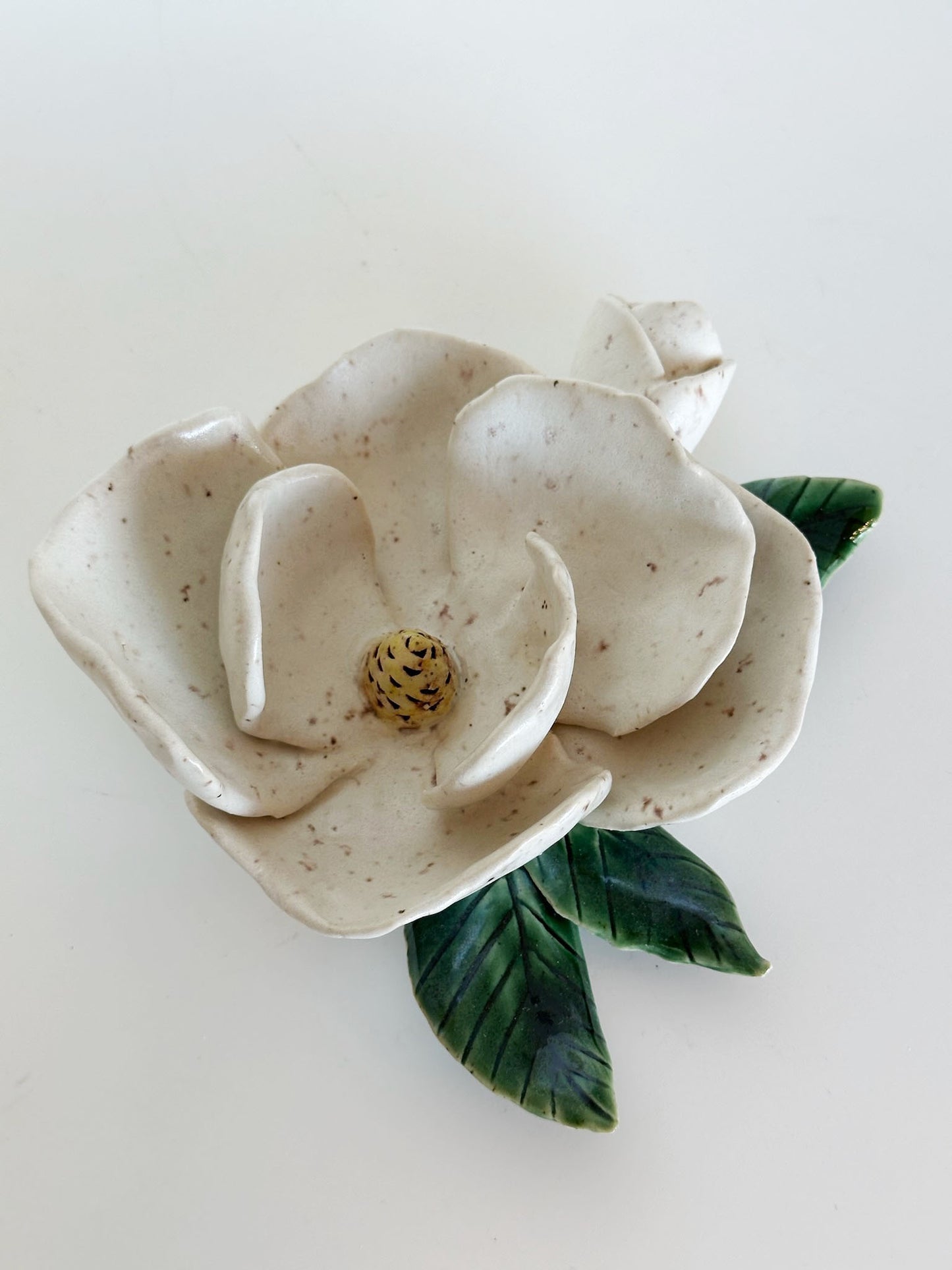 Magnolia Wall Flower | KH Pottery