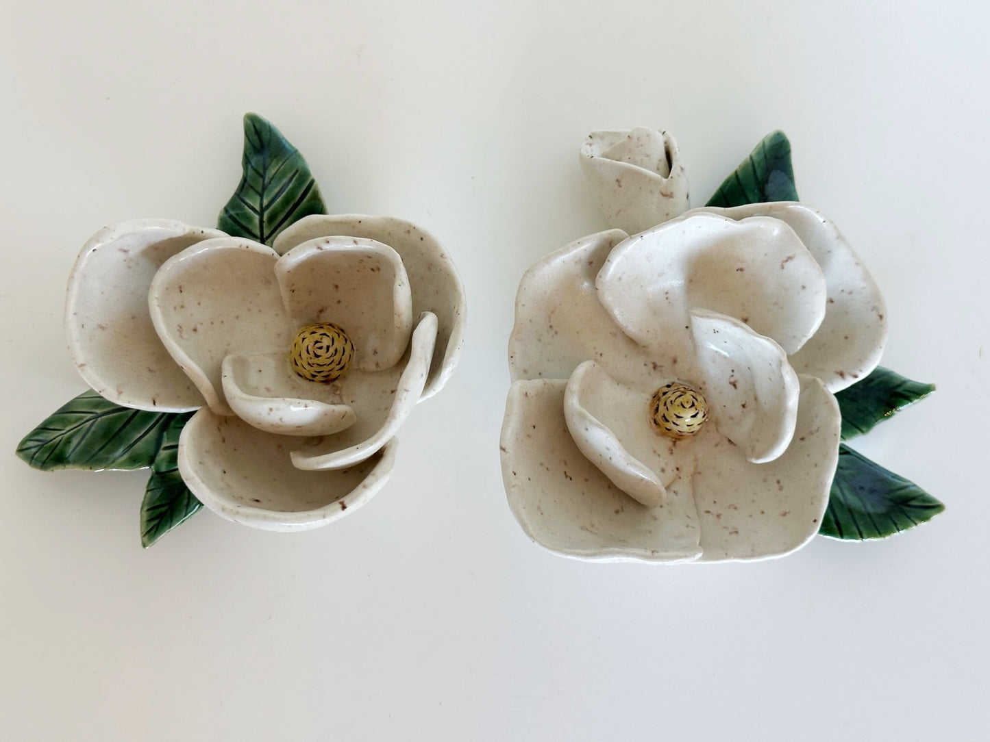 Magnolia Wall Flower | KH Pottery