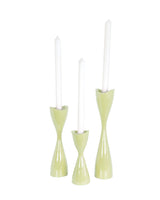 Tulip Candlestick Holders in Melon Ball