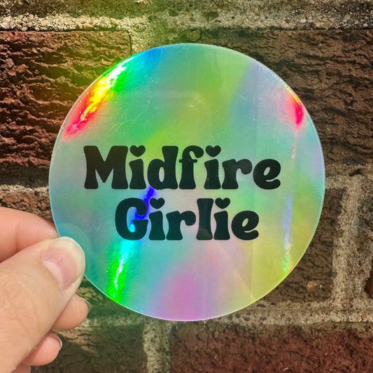 Midfire Girlie Sticker
