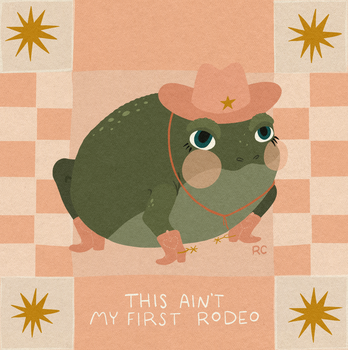 My Second Rodeo Print | Rachele Cromer