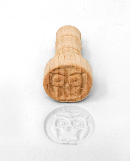 Owl Clay Stamp