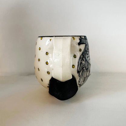 Owl Moon Espresso Mug | Muddy Paws Pottery