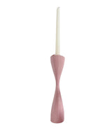 Tulip Candlestick Holders in Pink Cadillac