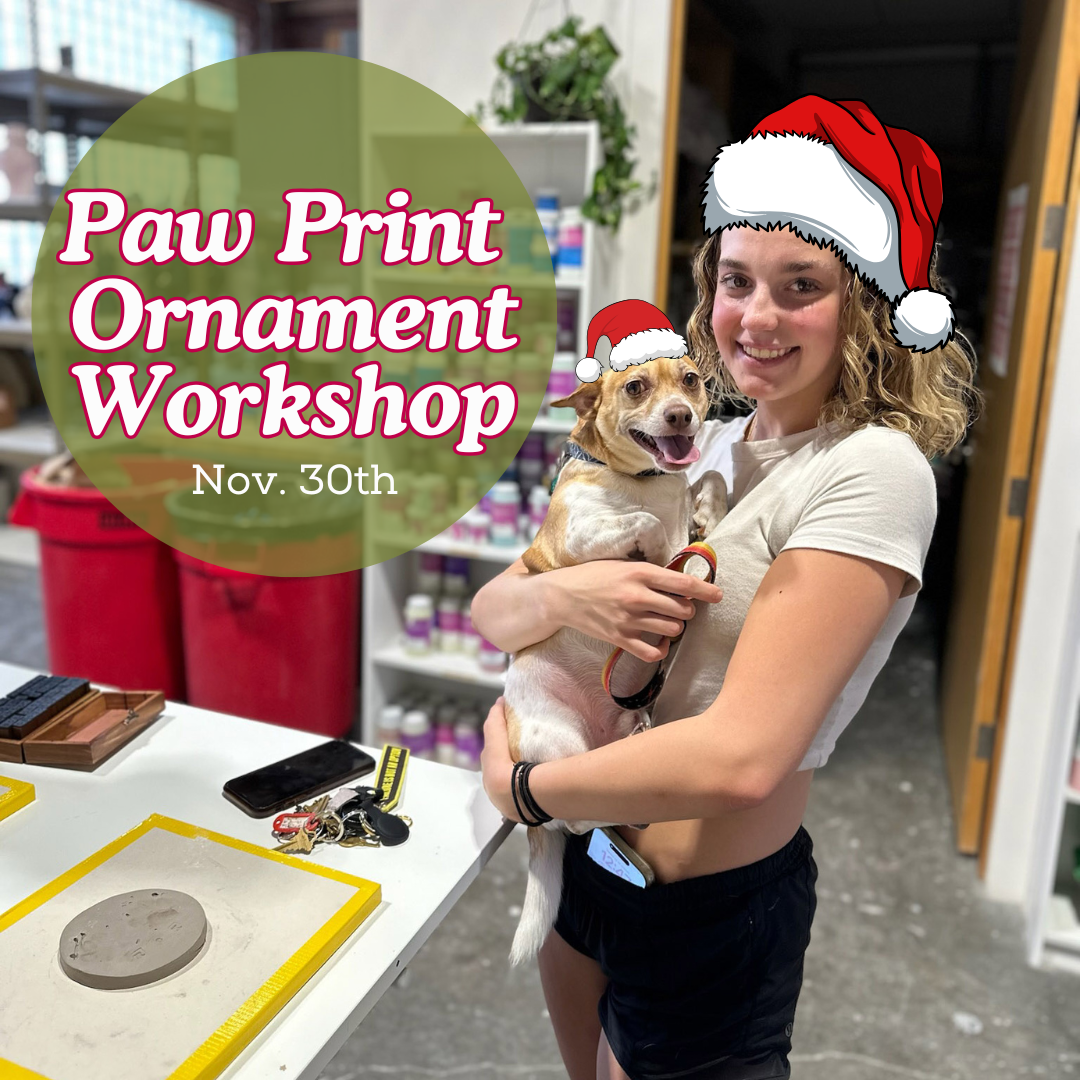 Paw Print Ornament Workshop | November 30th