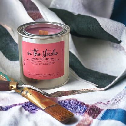 In the Studio with Nell Blaine Candle | Guava Jelly Studio