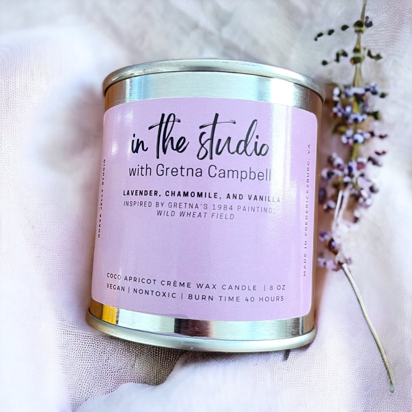 In the Studio with Gretna Campbell Candle | Guava Jelly Studio