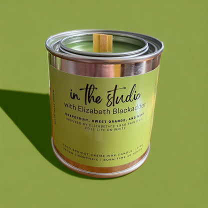 In the Studio with Elizabeth Blackadder Candle | Guava Jelly Studio