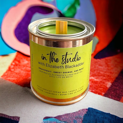 In the Studio with Elizabeth Blackadder Candle | Guava Jelly Studio