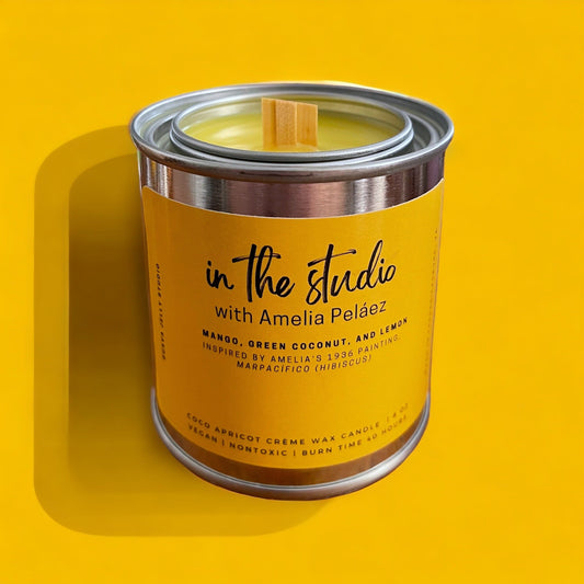 In the Studio with Amelia Peláez Candle | Guava Jelly Studio