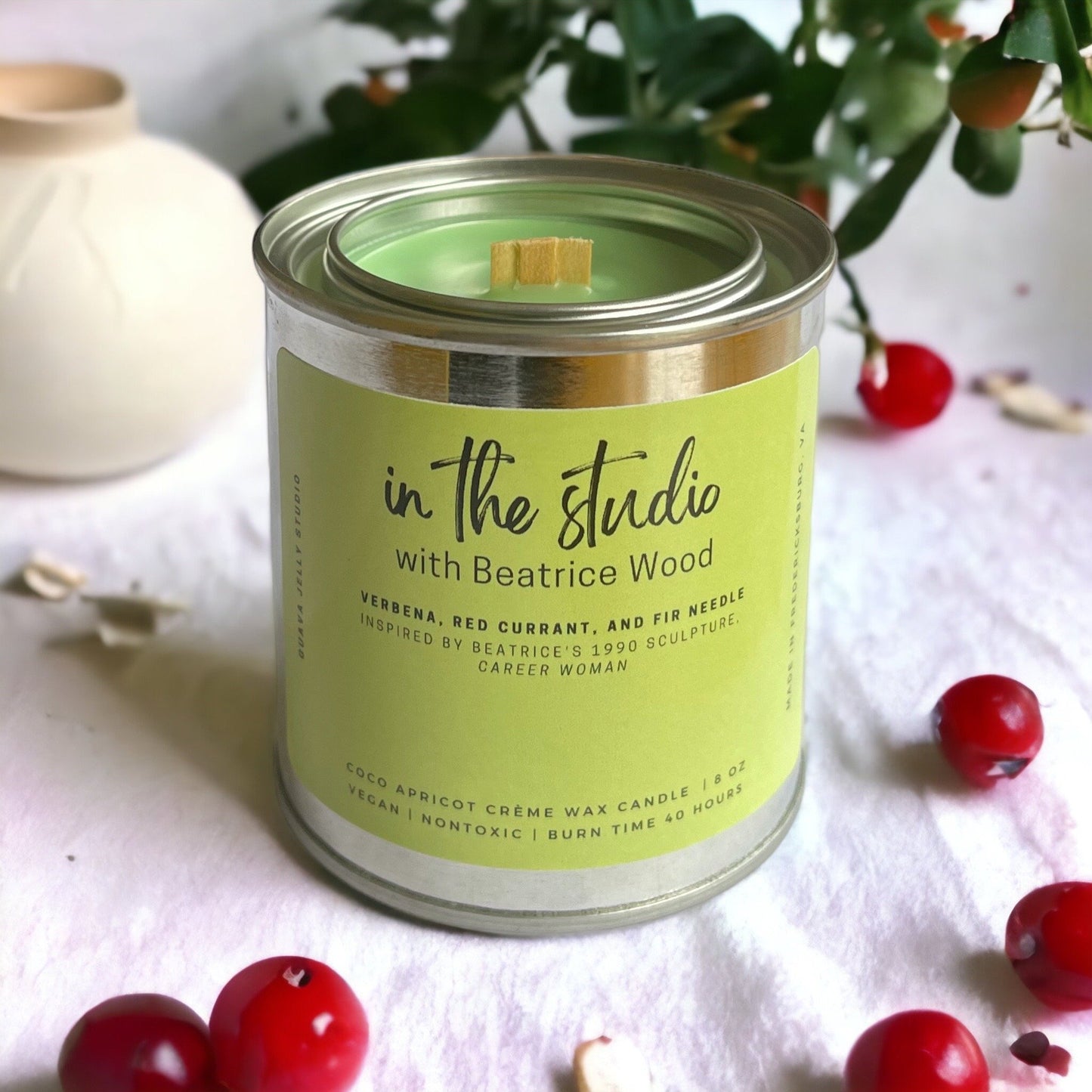Beatrice Wood Candle | Guava Jelly Studio