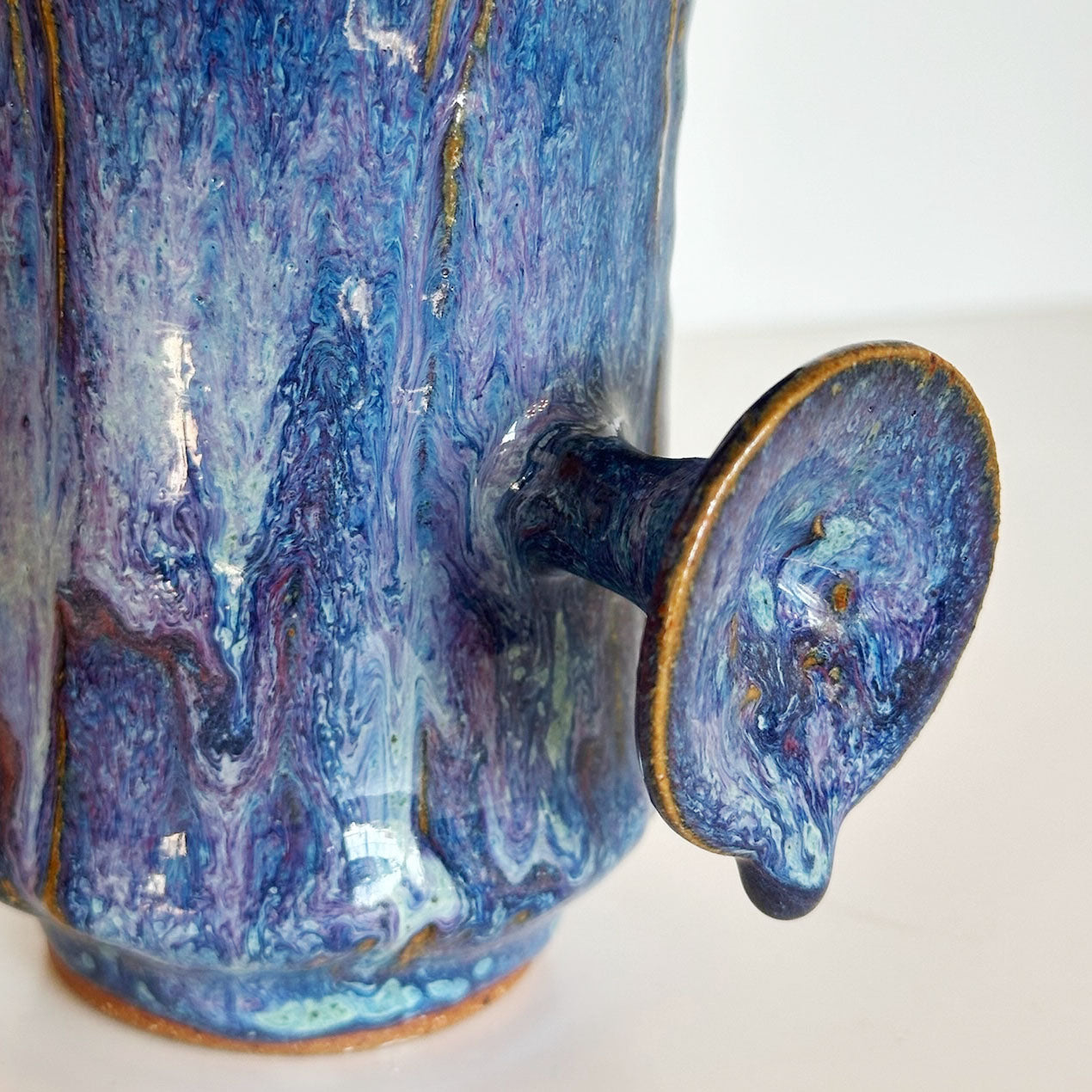 Blue & Purple Mugs | Panther Pots by Ayden Krzmarzick