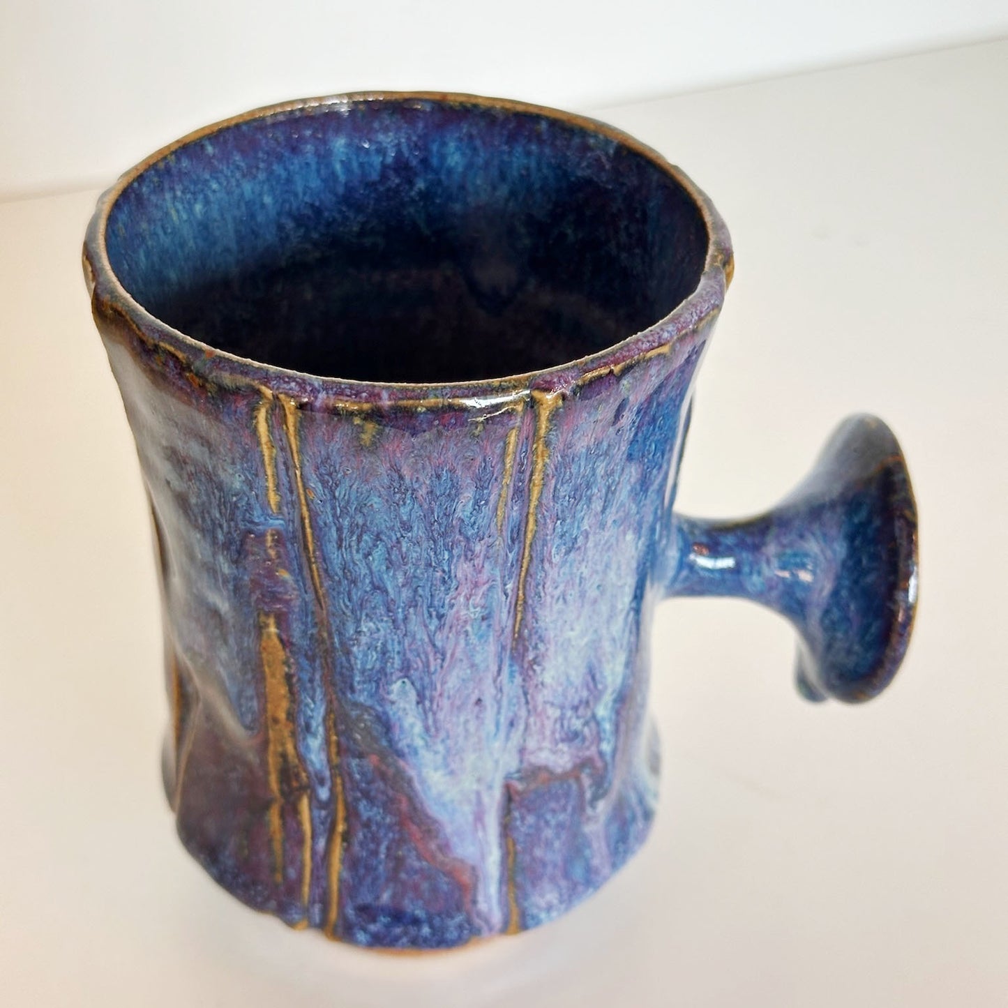 Blue & Purple Mugs | Panther Pots by Ayden Krzmarzick