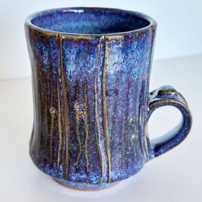 Blue & Purple Mugs | Panther Pots by Ayden Krzmarzick