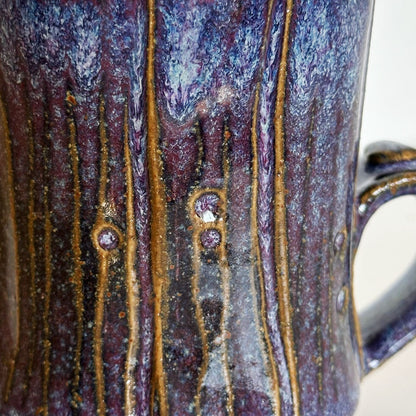 Blue & Purple Mugs | Panther Pots by Ayden Krzmarzick