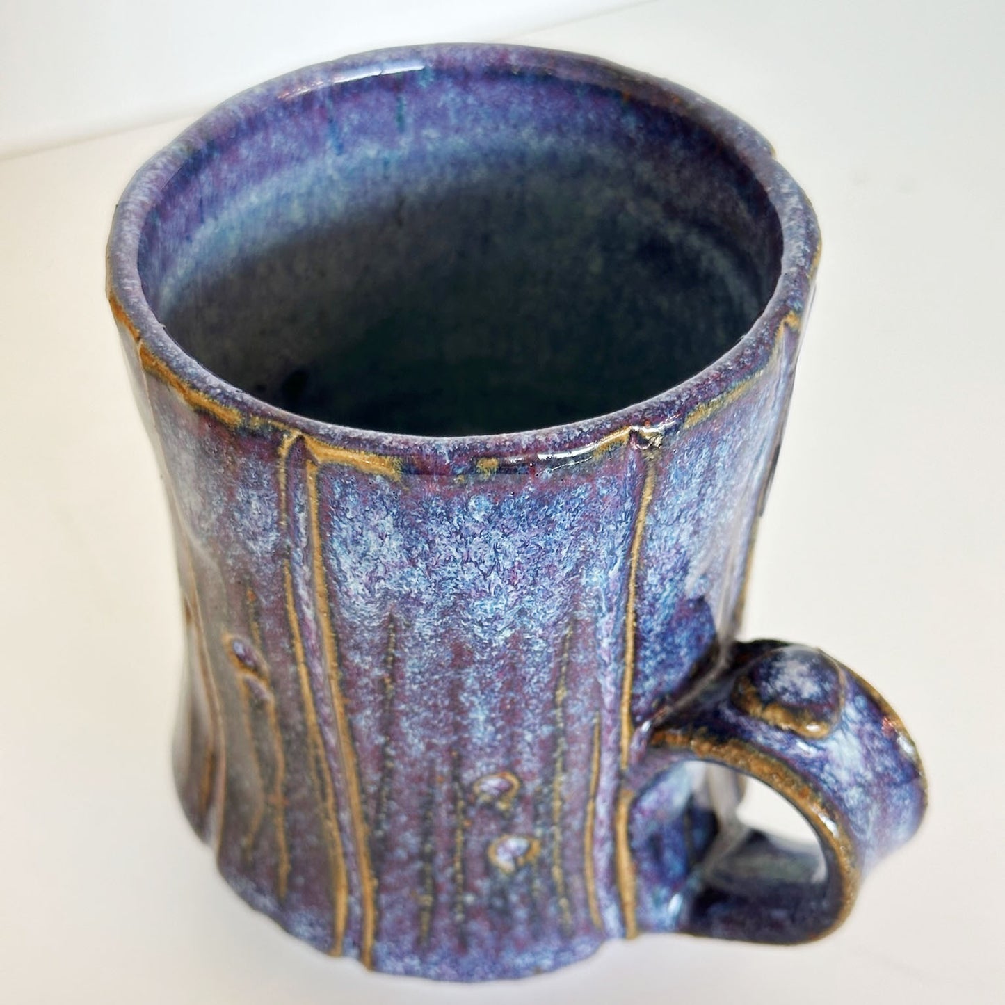 Blue & Purple Mugs | Panther Pots by Ayden Krzmarzick