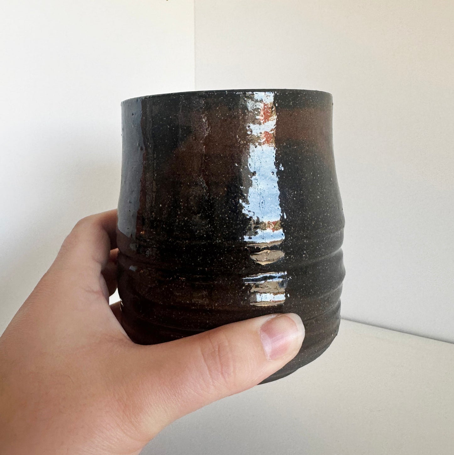 Ribbed Cup Vase | Katie Brown