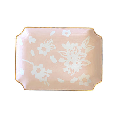 Sakura Trays with 22K Gold Accent