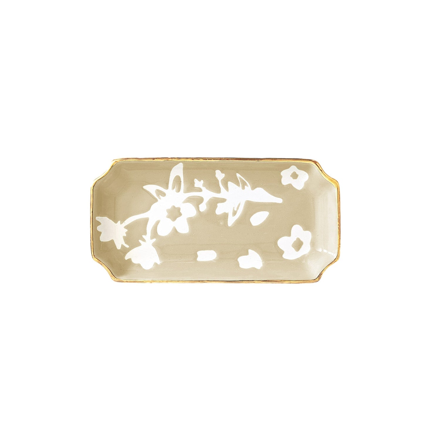 Sakura Trays with 22K Gold Accent