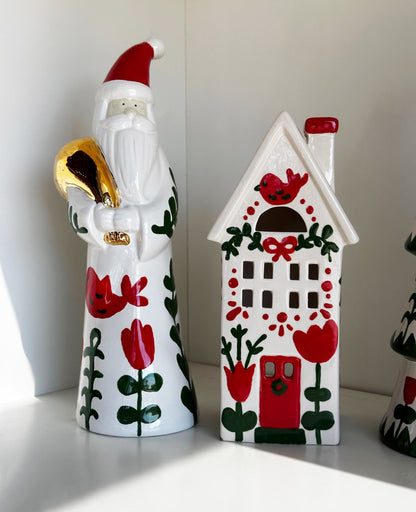 LIMITED! Hand Painted Scandinavian Christmas Set