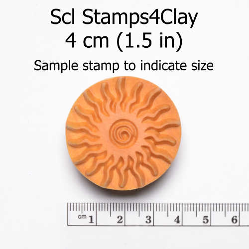 MKM Large Round Stamp- Gingerbread House- SCL-093