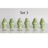 Spice Jar Set 3