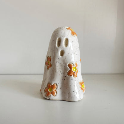 Floral Sheet Ghost Figures | KH Pottery