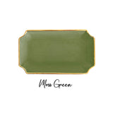 Delta Gamma Gold Monogram Decorative Tray