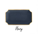 Delta Zeta Gold Monogram Decorative Tray