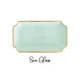 Delta Phi Epsilon Gold Monogram Decorative Tray