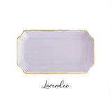 Gamma Phi Beta Gold Monogram Decorative Tray