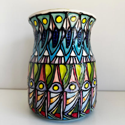 Stained Glass Vase | Once & Future Things