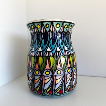 Stained Glass Vase | Once & Future Things