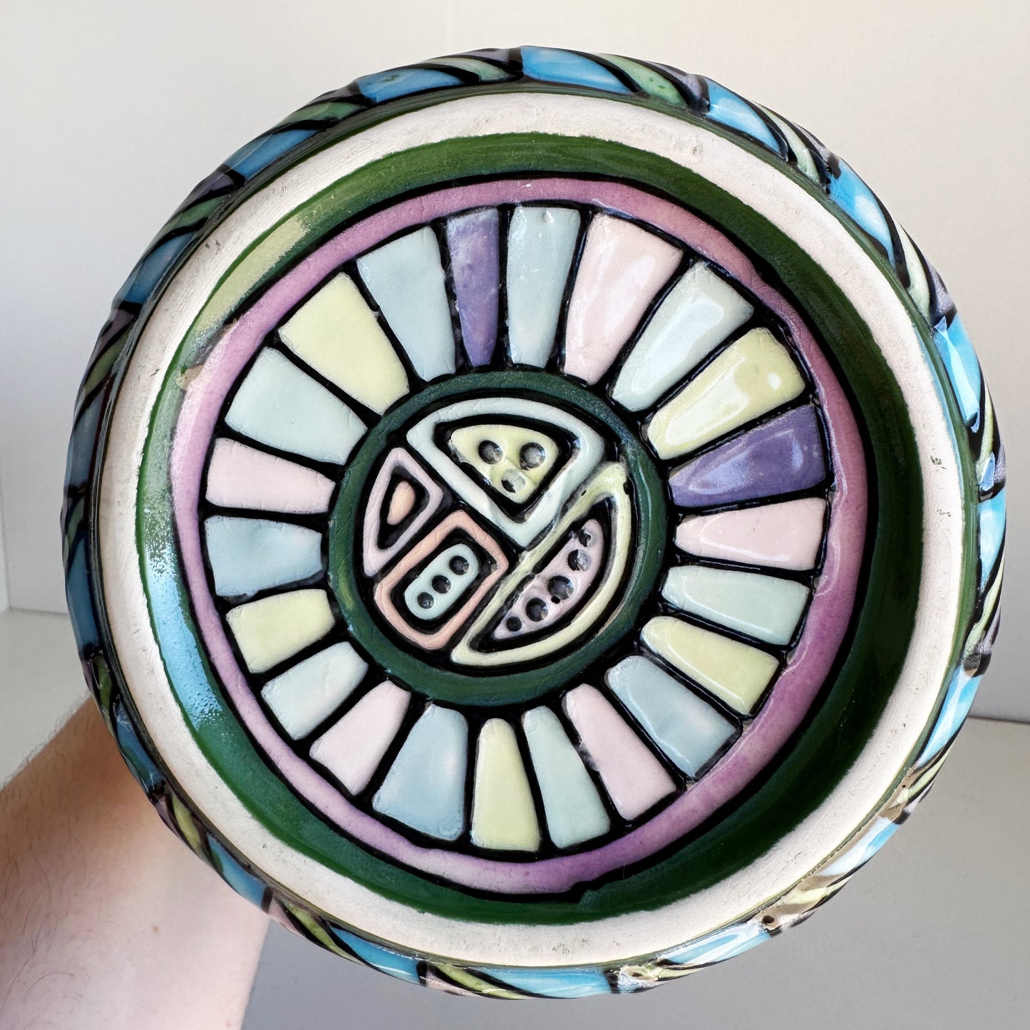 Stained Glass Vase | Once & Future Things