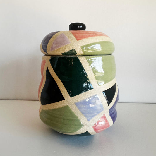 Geometric Jar | Katie Brown