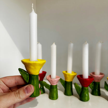 Mini Tulip Candle Holders | Jessica Walker